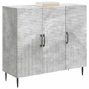 vidaXL Széf Betonszürke 89 x 34,5 x 80 cm Szerelt Fa