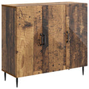 vidaXL Széf Antik Fa 89 x 34,5 x 80 cm Szerelt Fa