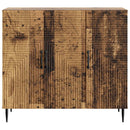 vidaXL Széf Antik Fa 89 x 34,5 x 80 cm Szerelt Fa