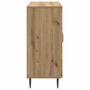 vidaXL Széf Kézműves Tölgy 89 x 34,5 x 80 cm Szerelt Fa