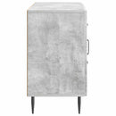 vidaXL Széf fiókkal Betonszürke 89 x 34,5 x 60 cm Szerelt Fa