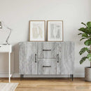 vidaXL Széf fiókkal Szürke Sonoma 89 x 34,5 x 60 cm Szerelt Fa