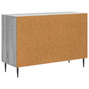 vidaXL Széf fiókkal Szürke Sonoma 89 x 34,5 x 60 cm Szerelt Fa
