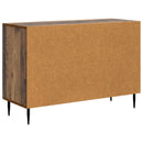vidaXL Széf fiókkal Antik Fa 89 x 34,5 x 60 cm Szerelt Fa