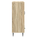 vidaXL Széf fiókkal Sonoma Tölgy 66 x 34,5 x 95 cm Szerelt Fa