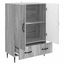 vidaXL Széf fiókkal Szürke Sonoma 66 x 34,5 x 95 cm Szerelt Fa