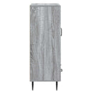 vidaXL Széf fiókkal Szürke Sonoma 66 x 34,5 x 95 cm Szerelt Fa