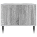 vidaXL Dohányzóasztal Szürke Sonoma 90 x 50 x 40 cm Szerelt Fa