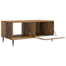 vidaXL Dohányzóasztal Antik Fa 90 x 50 x 40 cm Szerelt Fa