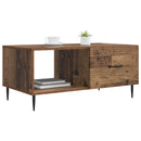 vidaXL Dohányzóasztal Antik Fa 90 x 50 x 40 cm Szerelt Fa