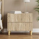 vidaXL Éjjeli asztal Sonoma Tölgy 62 x 34,5 x 48 cm Szerelt Fa