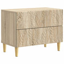 vidaXL Éjjeli asztal Sonoma Tölgy 62 x 34,5 x 48 cm Szerelt Fa