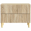 vidaXL Éjjeli asztal Sonoma Tölgy 62 x 34,5 x 48 cm Szerelt Fa