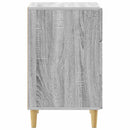 vidaXL Éjjeli asztal Szürke Sonoma 43 x 39,5 x 66,5 cm Szerelt Fa