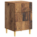 vidaXL Éjjeli asztal Antik Fa 43 x 39,5 x 66,5 cm Szerelt Fa