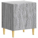 vidaXL Éjjeli asztal 2 pcs Szürke Sonoma 43 x 34,5 x 50 cm Szerelt Fa