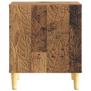 vidaXL Éjjeli asztal Antik Fa 43 x 34,5 x 50 cm Szerelt Fa
