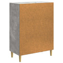 vidaXL Széf Betonszürke 66 x 34,5 x 90 cm Szerelt Fa