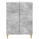 vidaXL Széf Betonszürke 66 x 34,5 x 90 cm Szerelt Fa