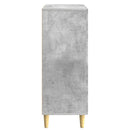 vidaXL Széf Betonszürke 66 x 34,5 x 90 cm Szerelt Fa