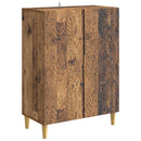 vidaXL Széf Antik Fa 66 x 34,5 x 90 cm Szerelt Fa
