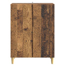 vidaXL Széf Antik Fa 66 x 34,5 x 90 cm Szerelt Fa