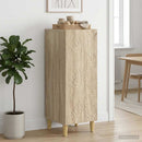 vidaXL Széf Sonoma Tölgy 33 x 34,5 x 90 cm Szerelt Fa