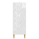 vidaXL Széf Magasfényű Fehér 33 x 34,5 x 90 cm Szerelt Fa