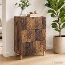 vidaXL Fiókos szekrény Antik Fa 66 x 34,5 x 90 cm Szerelt Fa