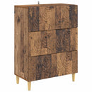 vidaXL Fiókos szekrény Antik Fa 66 x 34,5 x 90 cm Szerelt Fa
