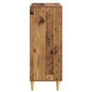 vidaXL Fiókos szekrény Antik Fa 66 x 34,5 x 90 cm Szerelt Fa