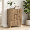 vidaXL Fiókos szekrény Kézműves Tölgy 66 x 34,5 x 90 cm Szerelt Fa