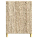 vidaXL Széf Sonoma Tölgy 66 x 34,5 x 90 cm Szerelt Fa