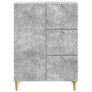 vidaXL Széf Betonszürke 66 x 34,5 x 90 cm Szerelt Fa
