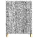 vidaXL Széf Szürke Sonoma 66 x 34,5 x 90 cm Szerelt Fa