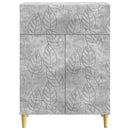 vidaXL Széf Betonszürke 66 x 34,5 x 90 cm Szerelt Fa