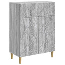 vidaXL Széf Szürke Sonoma 66 x 34,5 x 90 cm Szerelt Fa