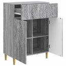 vidaXL Széf Szürke Sonoma 66 x 34,5 x 90 cm Szerelt Fa