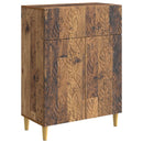 vidaXL Széf Antik Fa 66 x 34,5 x 90 cm Szerelt Fa