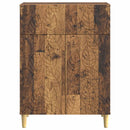 vidaXL Széf Antik Fa 66 x 34,5 x 90 cm Szerelt Fa