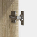 vidaXL Széf Sonoma Tölgy 89 x 34,5 x 80 cm Szerelt Fa