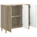 vidaXL Széf Sonoma Tölgy 89 x 34,5 x 80 cm Szerelt Fa