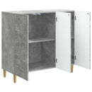 vidaXL Széf Betonszürke 89 x 34,5 x 80 cm Szerelt Fa