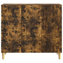 vidaXL Széf Füstös Tölgy 89 x 34,5 x 80 cm Szerelt Fa