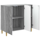 vidaXL Széf Szürke Sonoma 89 x 34,5 x 80 cm Szerelt Fa