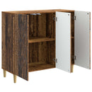vidaXL Széf Antik Fa 89 x 34,5 x 80 cm Szerelt Fa