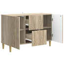 vidaXL Széf Sonoma Tölgy 89 x 34,5 x 60 cm Szerelt Fa