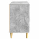 vidaXL Széf Betonszürke 89 x 34,5 x 60 cm Szerelt Fa