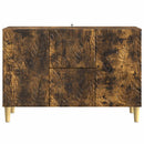 vidaXL Széf Füstös Tölgy 89 x 34,5 x 60 cm Szerelt Fa