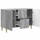 vidaXL Széf Szürke Sonoma 89 x 34,5 x 60 cm Szerelt Fa
